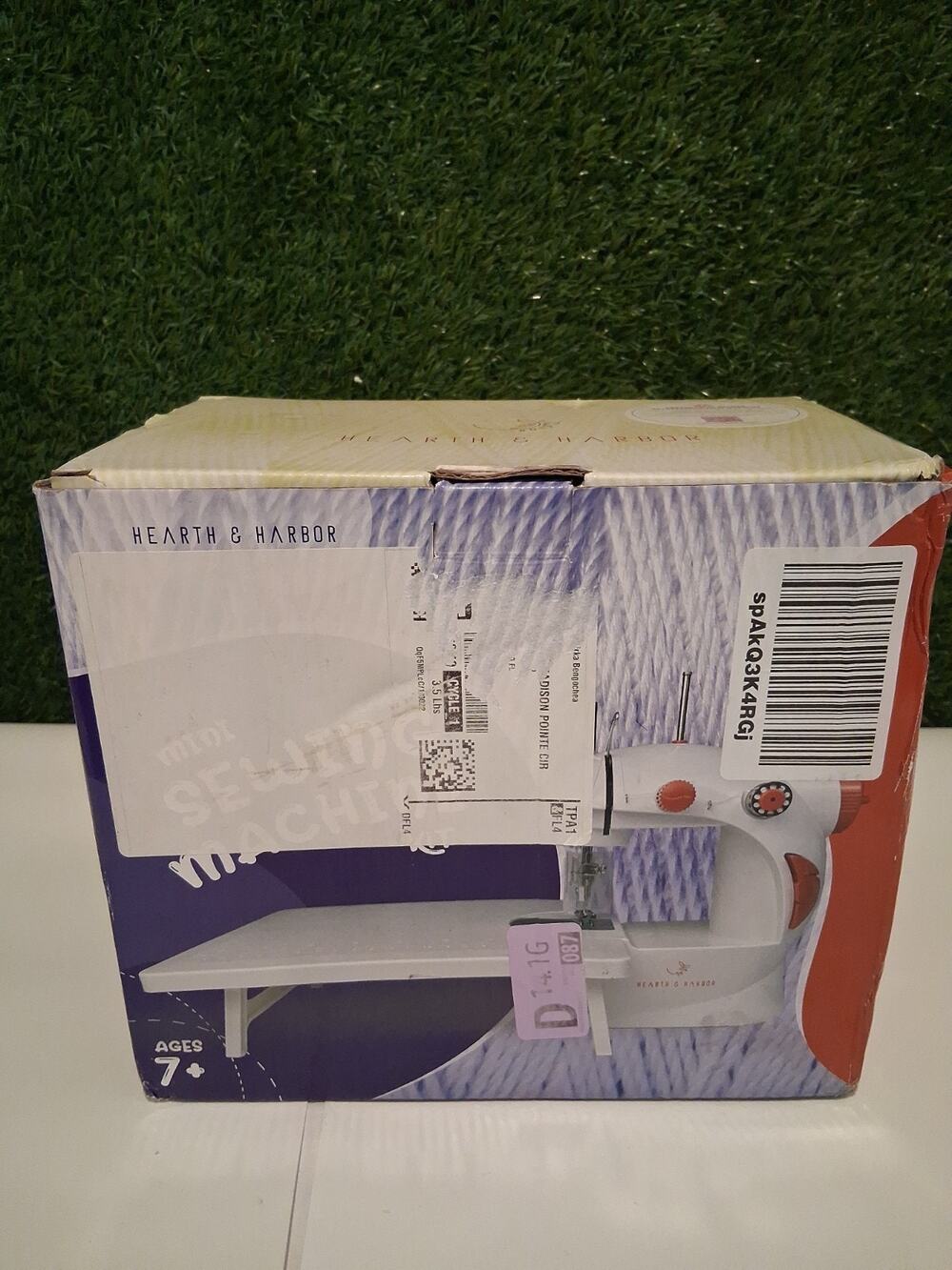 Hearth & Harbor Mini Sewing Machine for Beginners Kids Adults Portable Kit NIB